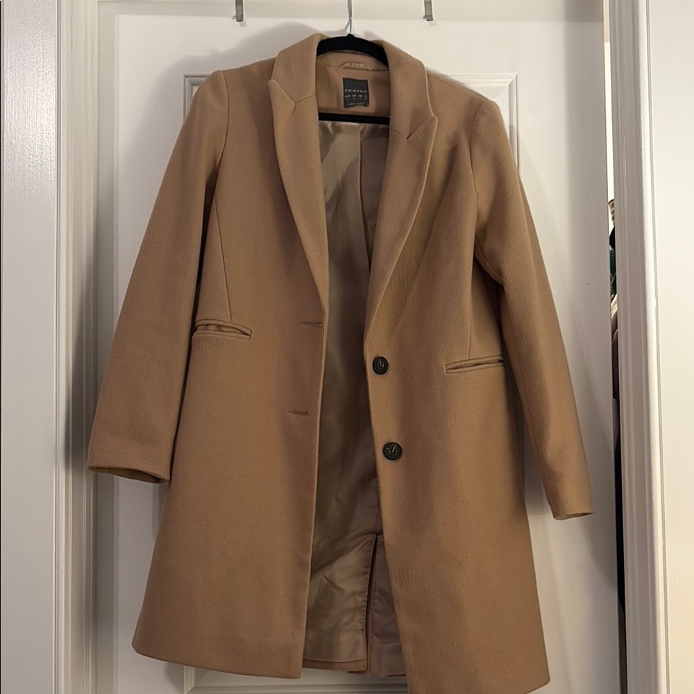 Primark Tan Long Coat